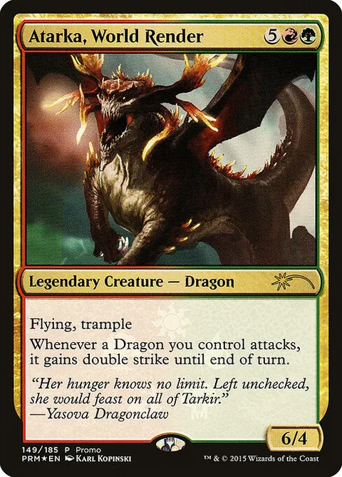 Atarka, World Render, card 149★ from Fate Reforged Promos