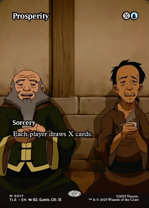 Prosperity, card 17 from Avatar: The Last Airbender Eternal