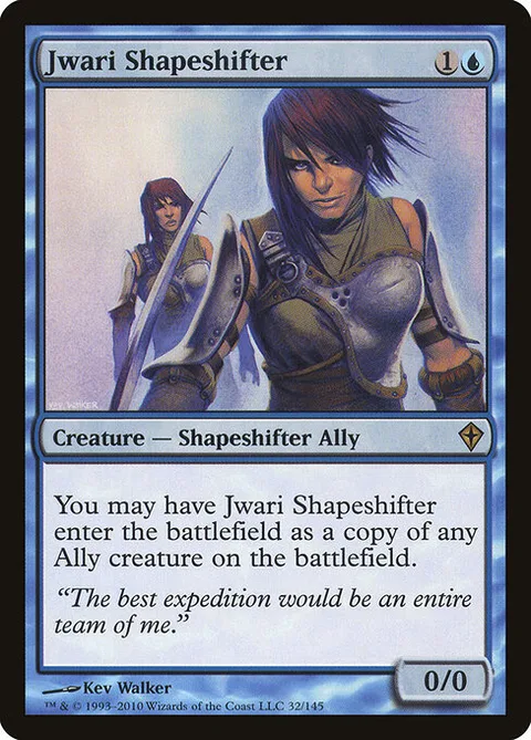 Jwari Shapeshifter, card 32 from Worldwake