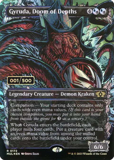 Gyruda, Doom of Depths, carte 172z de Multiverse Legends