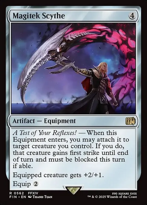 Magitek Scythe, carte 562 de Final Fantasy