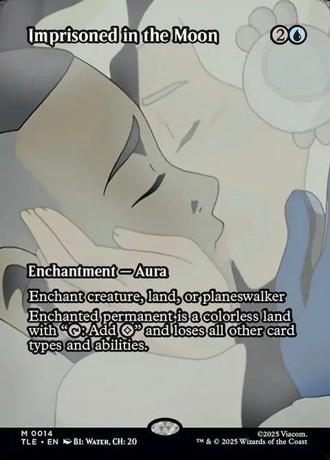 Imprisoned in the Moon, card 14 from Avatar: The Last Airbender Eternal