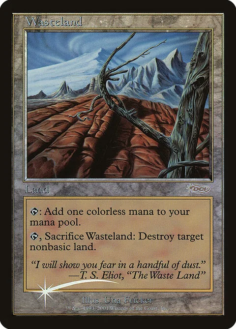 Wasteland, carte 1 de Magic Player Rewards 2001