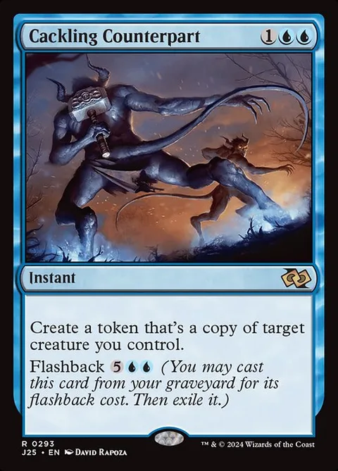 Cackling Counterpart, card 293 from Foundations Jumpstart