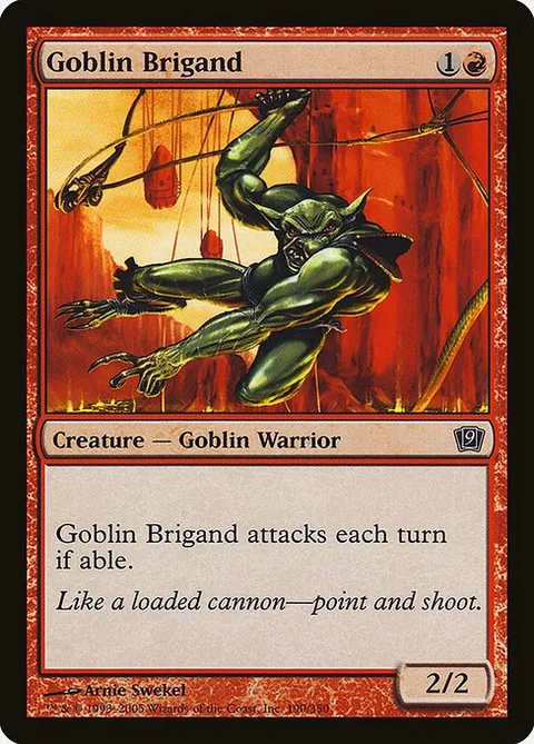 Goblin Brigand, card 190★ from Ninth Edition