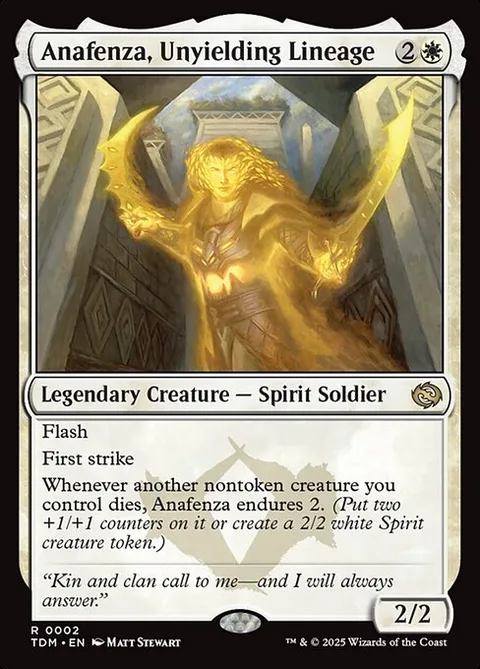 Anafenza, Unyielding Lineage, carte 2 de Tarkir: Dragonstorm