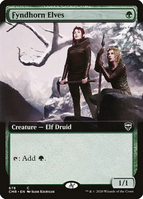 Fyndhorn Elves, carte 678 de Commander Legends