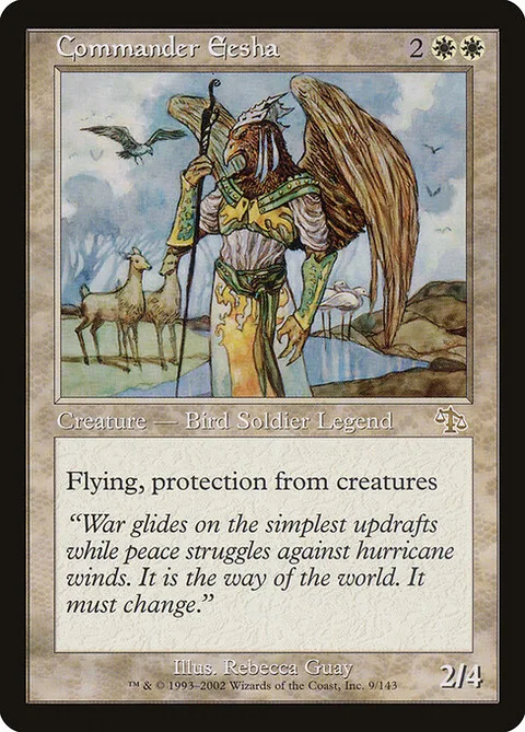 Commander Eesha, card 9 from Judgment