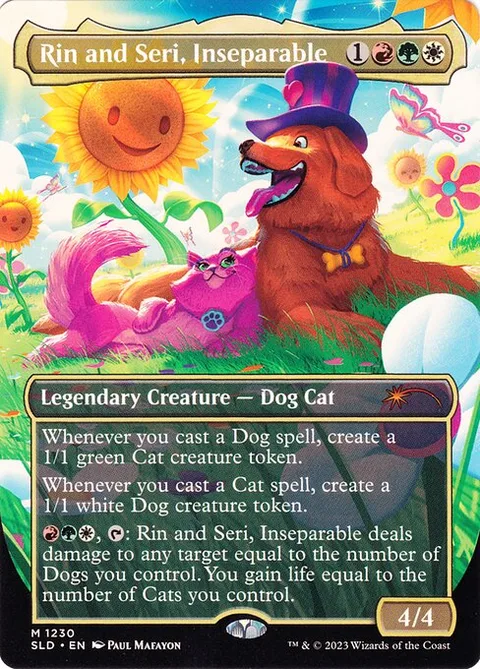 Rin and Seri, Inseparable, carte 1230 de Secret Lair Drop