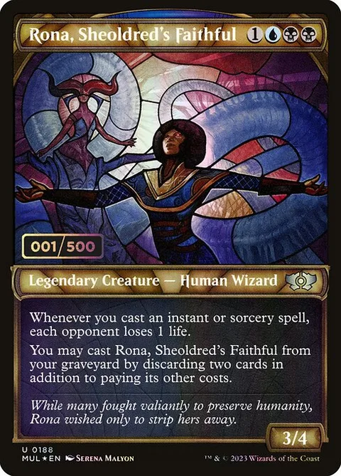 Rona, Sheoldred's Faithful, carte 188z de Multiverse Legends