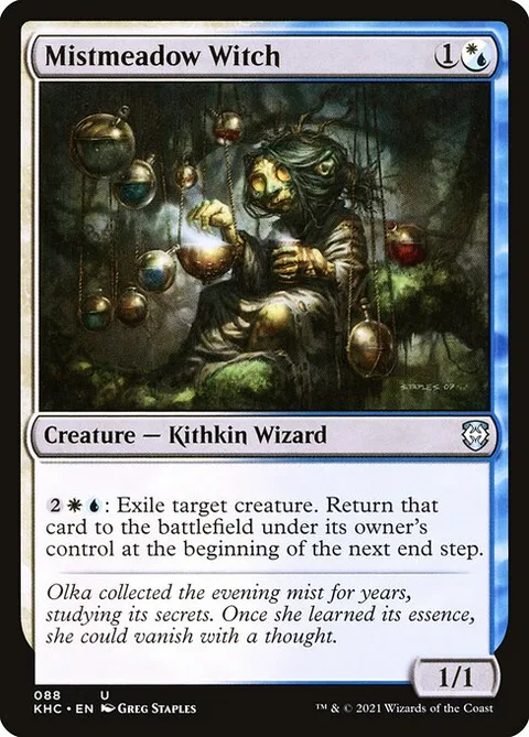 Mistmeadow Witch, carte 88 de Kaldheim Commander