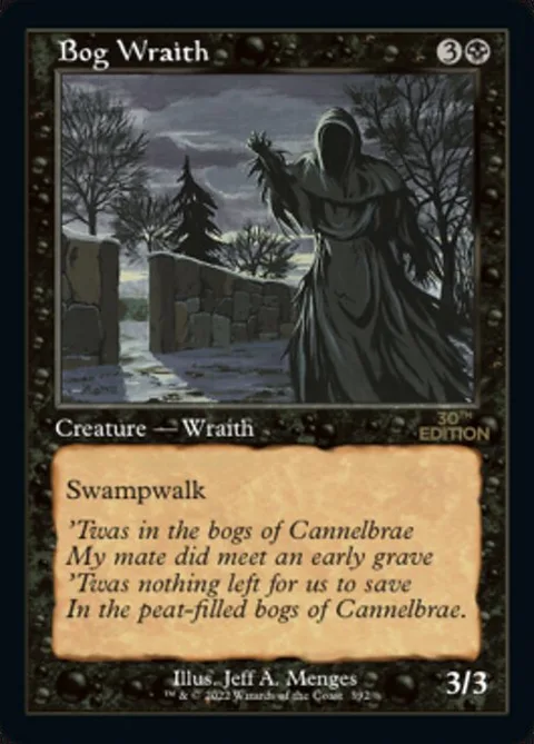 Bog Wraith, card 392 from 30th Anniversary Edition