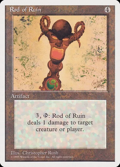 Rod of Ruin, card 51 from Rivals Quick Start Set