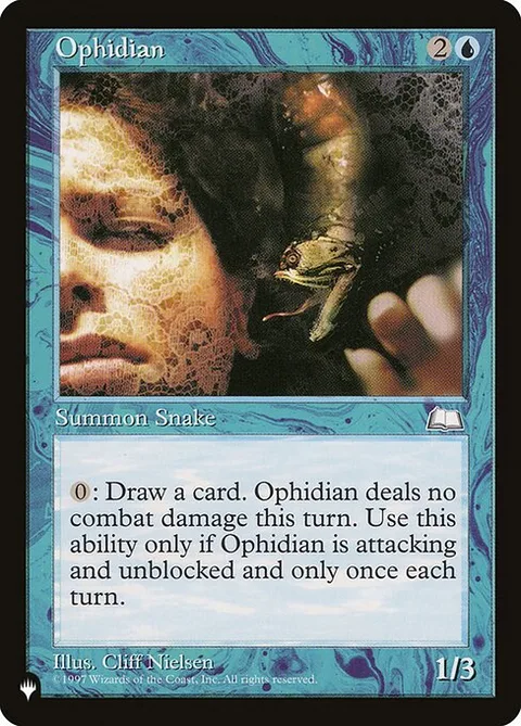 Ophidian, card WTH-45 from The List