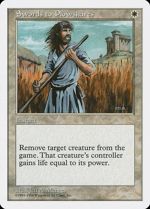 Swords to Plowshares, card 16 from Anthologies