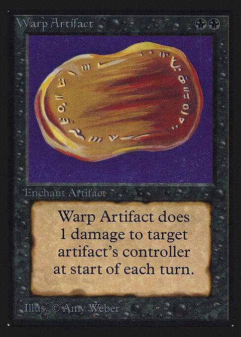 Warp Artifact, card 134 from Intl. Collectors' Edition