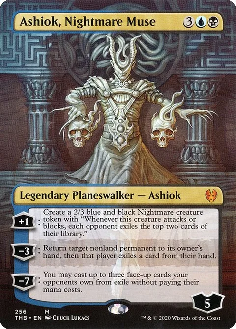 Ashiok, Nightmare Muse, carte 256 de Theros Beyond Death