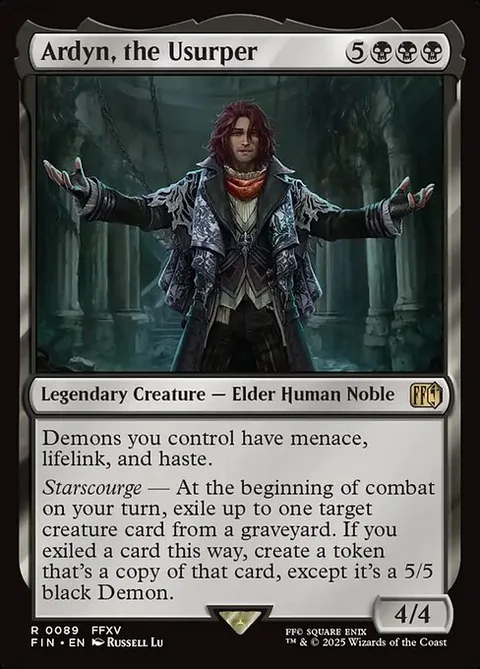 Ardyn, the Usurper, card 89 from Final Fantasy