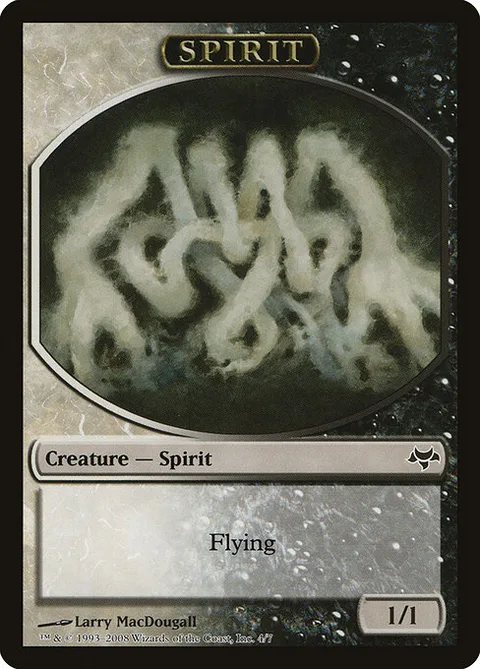 Spirit, card 4 from Eventide Tokens