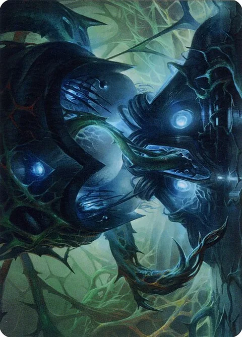 Expand the Sphere // Expand the Sphere, card 38 from Phyrexia: All Will Be One Art Series