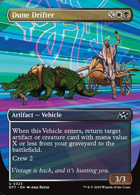 Dune Drifter, card 323 from Aetherdrift