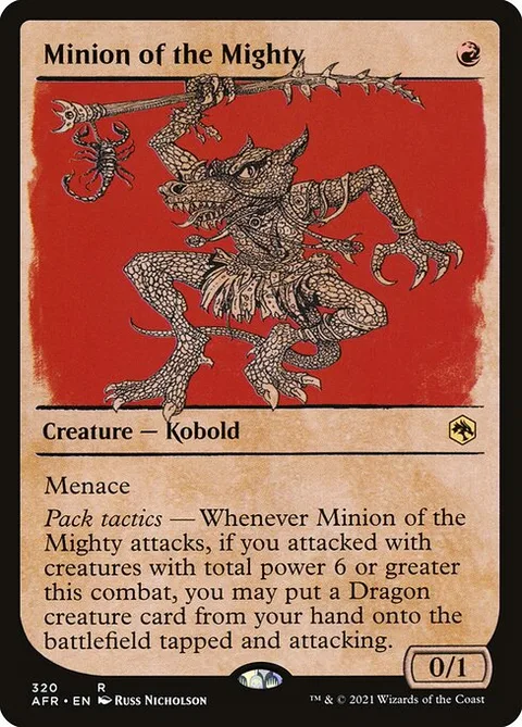 Minion of the Mighty, carte 320 de Adventures in the Forgotten Realms