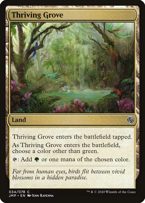 Thriving Grove, card 34 from Jumpstart