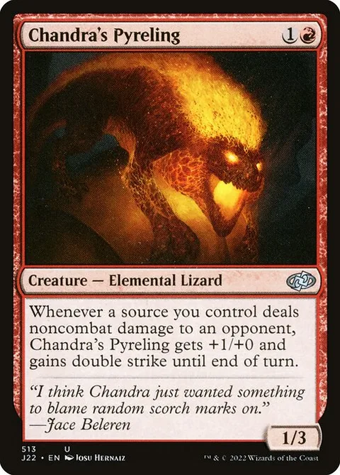 Chandra's Pyreling, carte 513 de Jumpstart 2022