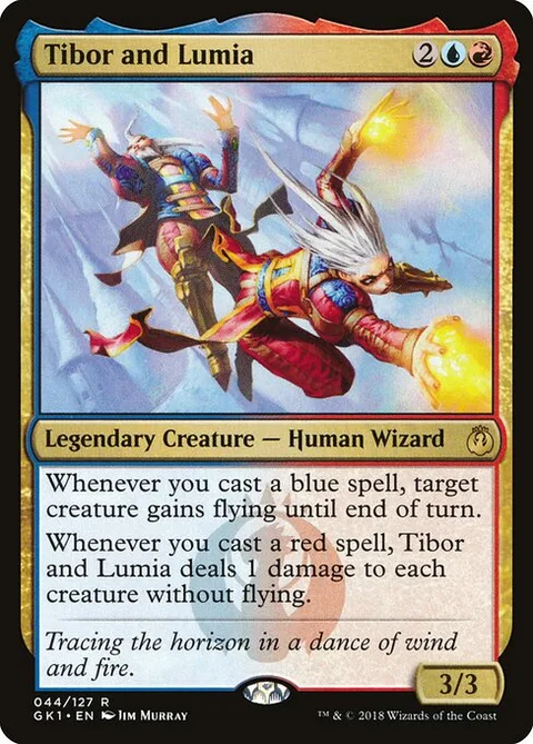 Tibor and Lumia, card 44 from GRN Guild Kit