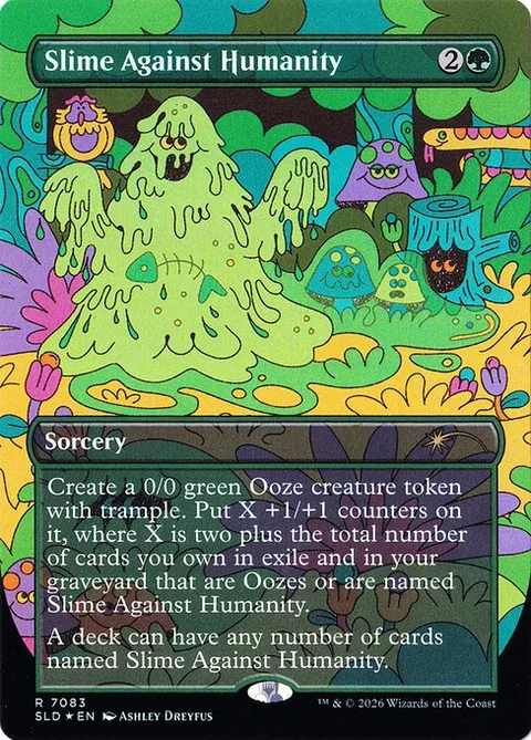 Slime Against Humanity, card 7083 from Secret Lair Drop