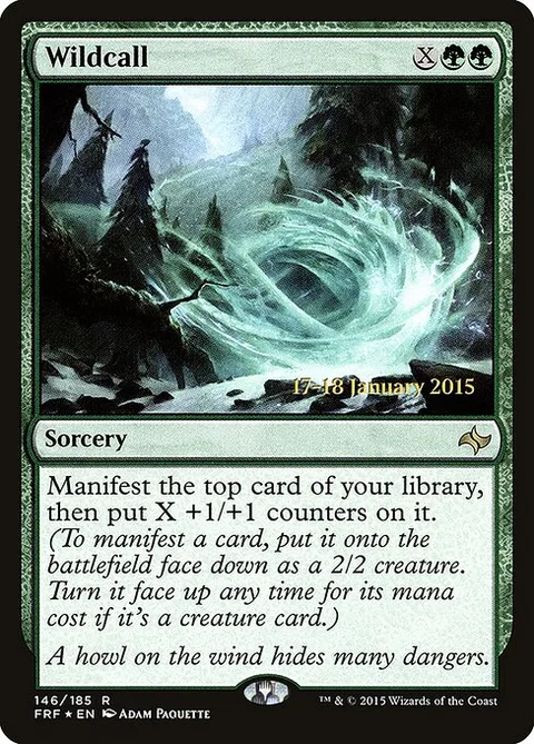 Wildcall, card 146s from Fate Reforged Promos