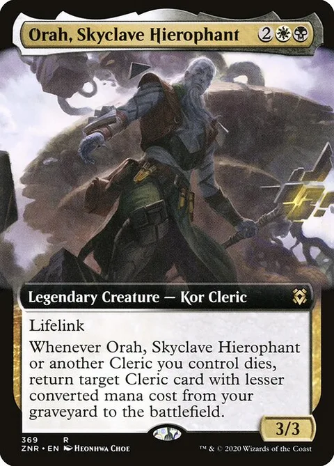 Orah, Skyclave Hierophant, carte 369 de Zendikar Rising