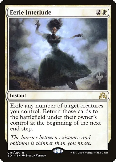 Eerie Interlude, card 16p from Shadows over Innistrad Promos