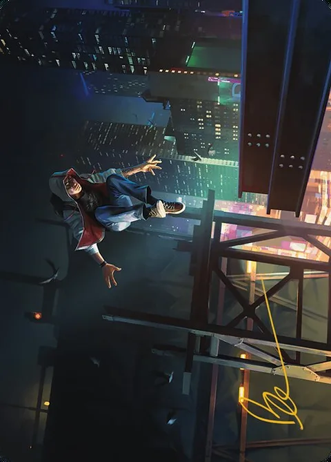 Desmond Miles // Desmond Miles, card 2 from Assassin's Creed Art Series