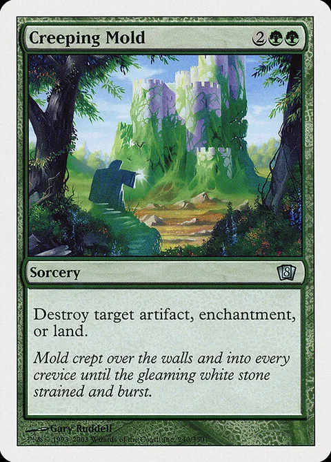 Creeping Mold, card 240 from Eighth Edition