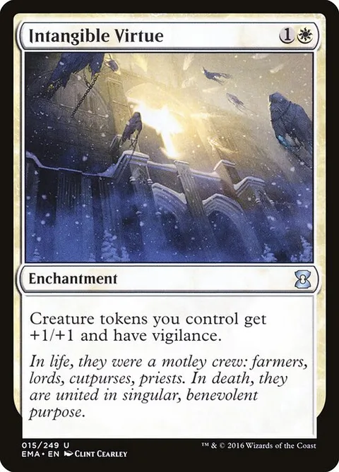 Intangible Virtue, card 15 from Eternal Masters