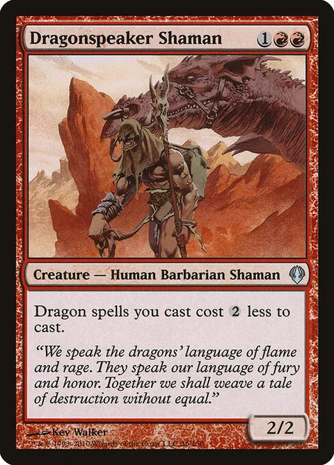 Dragonspeaker Shaman, card 36 from Archenemy