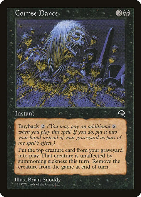 Corpse Dance, carte 116 de Tempest
