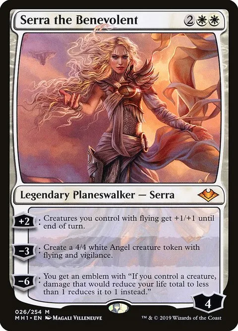 Serra the Benevolent, card 26 from Modern Horizons