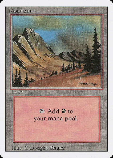 Mountain, carte 303 de Revised Edition