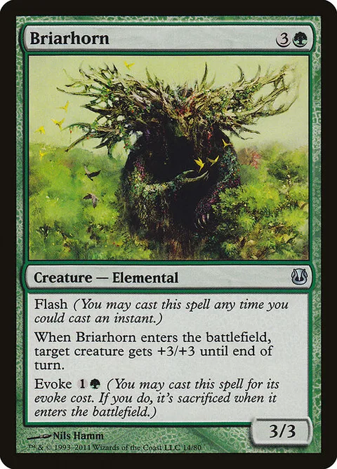 Briarhorn, carte 14 de Duel Decks: Ajani vs. Nicol Bolas