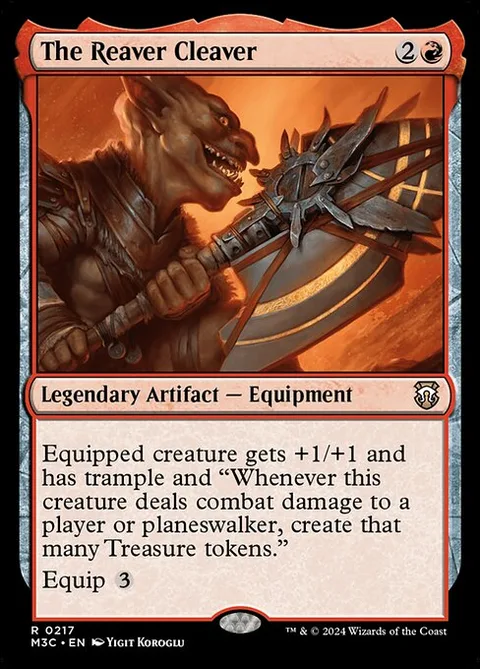 The Reaver Cleaver, carte 217 de Modern Horizons 3 Commander