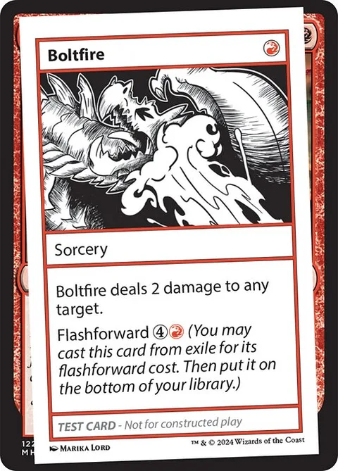 Boltfire, carte 559 de Mystery Booster 2