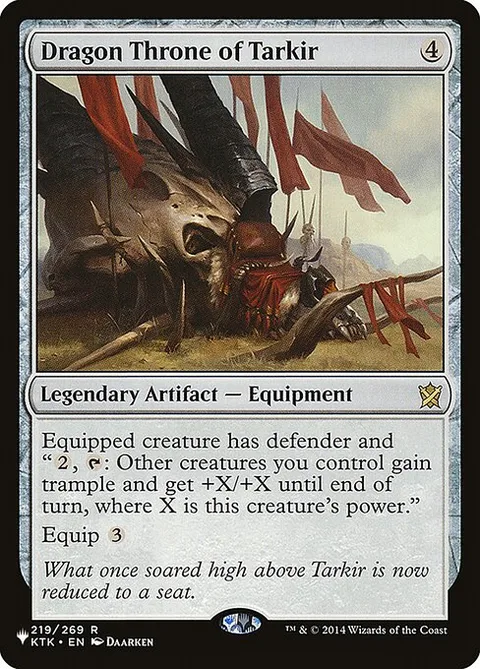 Dragon Throne of Tarkir, card KTK-219 from The List
