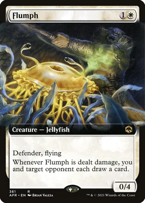 Flumph, card 361 from Adventures in the Forgotten Realms