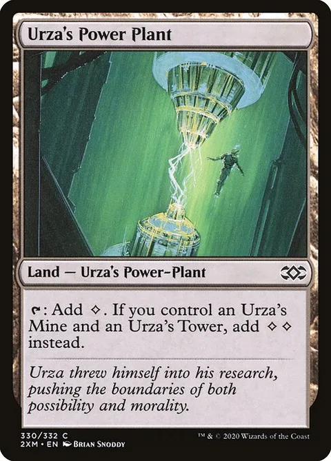 Urza's Power Plant, carte 330 de Double Masters