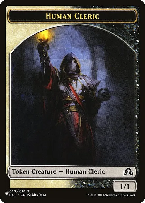 Human Cleric, carte TSOI-10 de The List