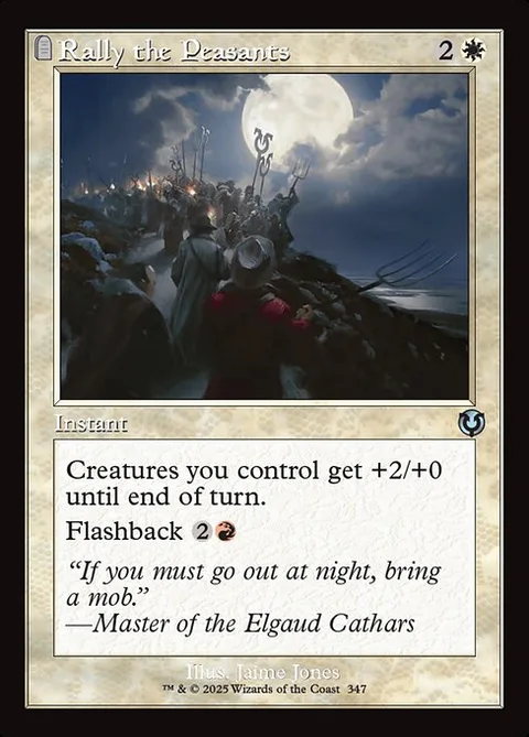 Rally the Peasants, carte 347 de Innistrad Remastered
