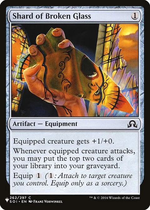 Shard of Broken Glass, carte SOI-262 de The List