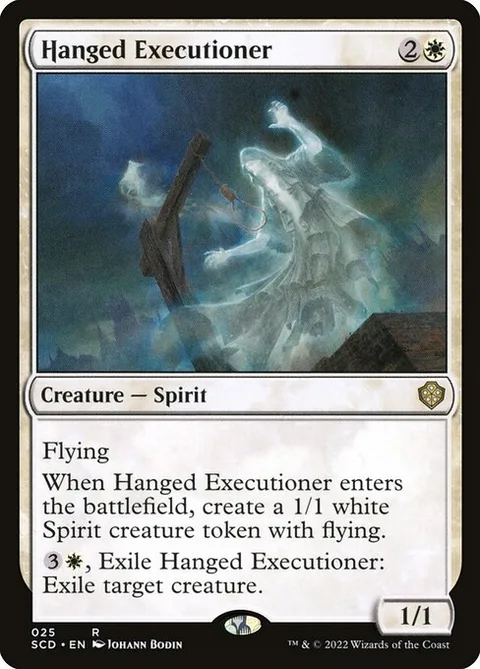 Hanged Executioner, card 25 from Starter Commander Decks